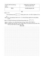 KT CHƯƠNG III (MỚI) Đ1