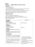 Giáo án khoa học 4  - học kì II