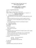 BAN TONG KET CA NHAN