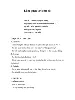 lam quen voi chu cai G, Y