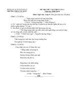 de thi thu tuyen sinh vao 10, 2009-2010