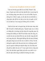 Tại sao có tục xin quần áo cũ cho trẻ sơ sinh? ppt