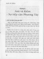 Axit và kiềm - Cẩm nang thực dưỡng (Phần 2) ppsx