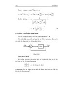 Giáo trình lý thuyết kỹ thuật điều khiển tự động 9 pptx