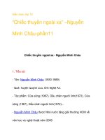 Kiến thức lớp 12 “Chiếc thuyền ngoài xa” –Nguyễn Minh Châu-phần11 pptx