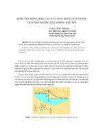 KIỂM TRA BIẾN DẠNG CẦU RAY DÀI TRONG QUÁ TRÌNH THI CÔNG ĐƯỜNG SẮT KHÔNG KHE NỐI doc