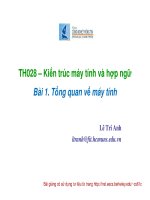 Bài 1:Tổng quan về máy tính pot