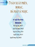 Sản xuất phèn, borac, đá mài và ngọc potx