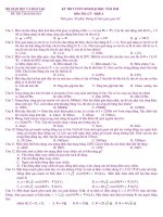Đề&HD Lý ĐH 2010 số 35