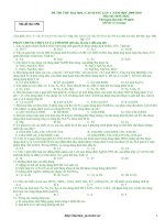 Đề&HD Hóa ĐH 2010 số 28