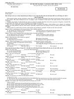 ĐỀ THI THỬ ĐẠI HỌC, CAO ĐẲNG MÔN TIẾNG ANH Mã đề thi 206