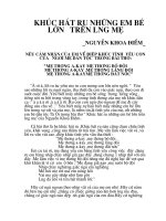 ôn thi bài khúc hát ru những...