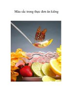 Màu sắc trong thực đơn ăn kiêng docx