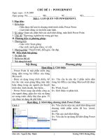 Giáo án Tin lớp 9 HKI