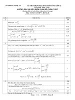 Đáp Án Toán HSG Tỉnh NA bảng B