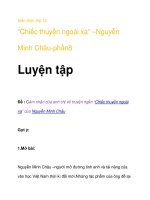 Kiến thức lớp 12 “Chiếc thuyền ngoài xa” –Nguyễn Minh Châu-phần8 pps