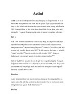 Nguyên tố Actini potx