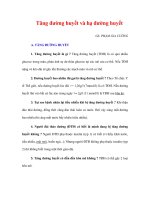 Tăng đường huyết và hạ đường huyết pps