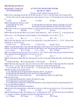 Đề&HD Lý ĐH 2010 số 4