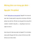 Những đứa con trong gia đình – Nguyễn Thi-phần5 pptx
