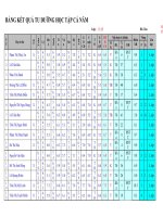 DS tổng hợp cả năm lớp 11a5