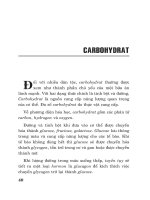 Dinh dưỡng và thực phẩm: Cacbohydrat pot