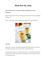 Bánh flan sầu riêng potx