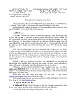 Huong dan bao cao tong hop TONG KET NAM HOC