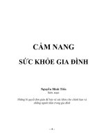 Cẩm nang sức khỏe gia đình (Phần 1) pps