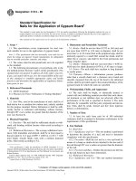 Designation: C 514 – 96 - Nails for the Application of Gypsum Board1 pdf