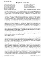 Ý nghĩa tết Trung thu