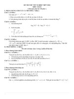 Đề thi thử TN THPT 2010 (word 2003)