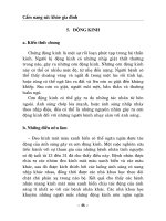 Cẩm nang sức khỏe gia đình (Phần 4) pps