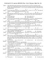 ĐỀ THI THỬ VL 2010