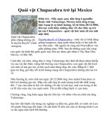 Quái vãt Chupacabra trở lại Mexico