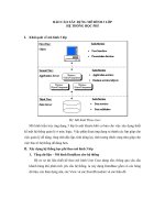 BÁO CÁO XÂY DỰNG MÔ HÌNH 3 LỚP HỆ THỐNG HỌC PHÍ potx