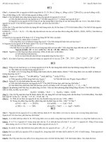 đề tự luận hoá 10