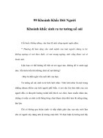 Khoảnh khắc sinh ra tư tưởng uể oải potx