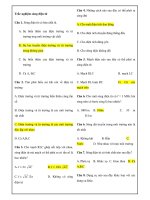 Trắc nghiệm sóng điện từ ppt