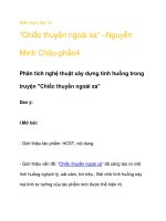 Kiến thức lớp 12 “Chiếc thuyền ngoài xa” –Nguyễn Minh Châu-phần4 docx