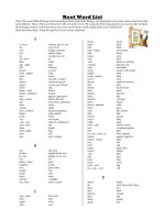 latin root words list