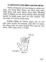 Bấm huyệt chữa bệnh (Chương 5e) potx
