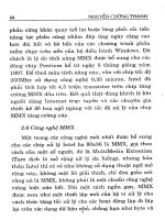 Công Nghệ Máy Tính - Lắp Ráp, Sửa Chữa Máy Tính part 8 ppt