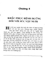 Bệnh dị ứng Phòng ngừa và trị liệu (Chương 4) docx