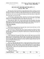 BAO CAO CHAT LUONG MON HOC