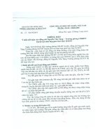 kết luận của đ/c trưởng phòng giao ban quý II