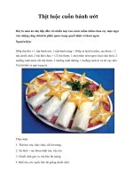 Thịt luộc cuốn bánh ướt pps