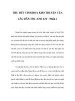 THU HÚT TINH HOA KHO TRUYỆN CỦA CÁC DÂN TỘC ANH EM – Phần 1 ppsx