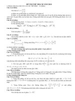 đề thi thử ĐH 06 (có đáp án)