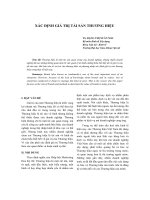 XÁC ĐỊNH GIÁ TRỊ TÀI SẢN THƯƠNG HIỆU pdf